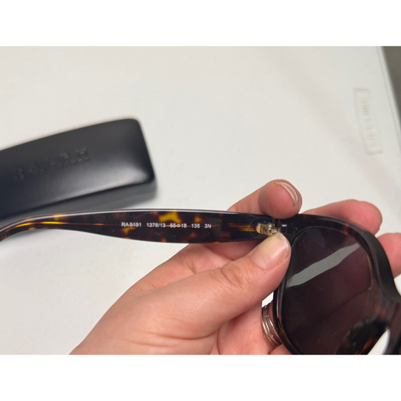 Ralph Lauren Sunglasses Frames Only RA5191 1378/13 55-18 135 3N Tortoise Case - Picture 5 of 6